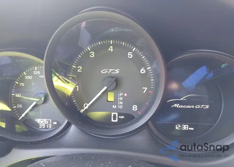 2022 Porsche Macan Gts z USA, uszkodzony, nr VIN WP1AF2A58NLB31920